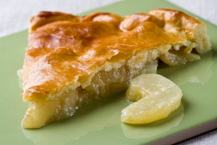 Tarte aux poires et aux amandes