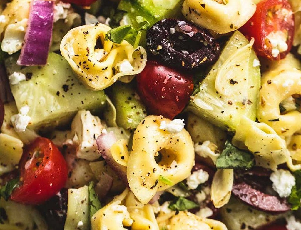 Salade de pâtes, tomates séchées et feta - Spécial Gastronomie