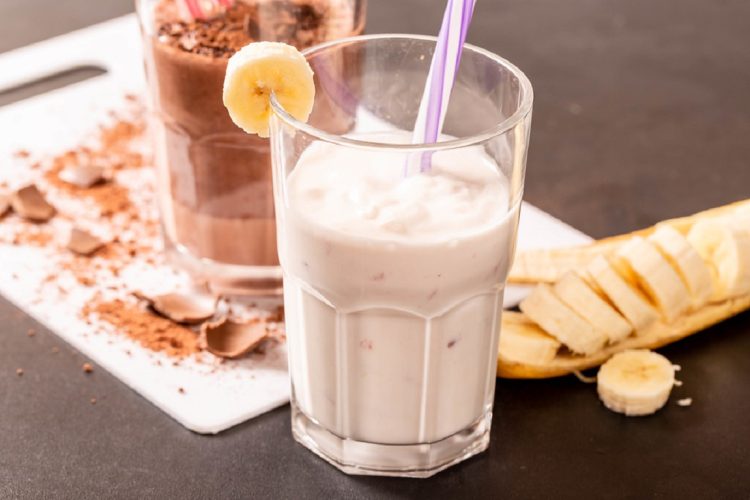 Smoothie miel et banane