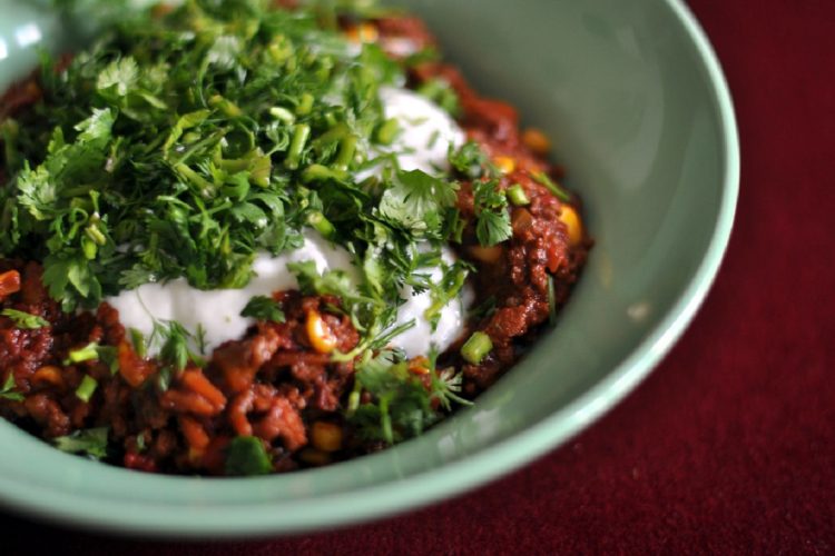 Chili con carne express