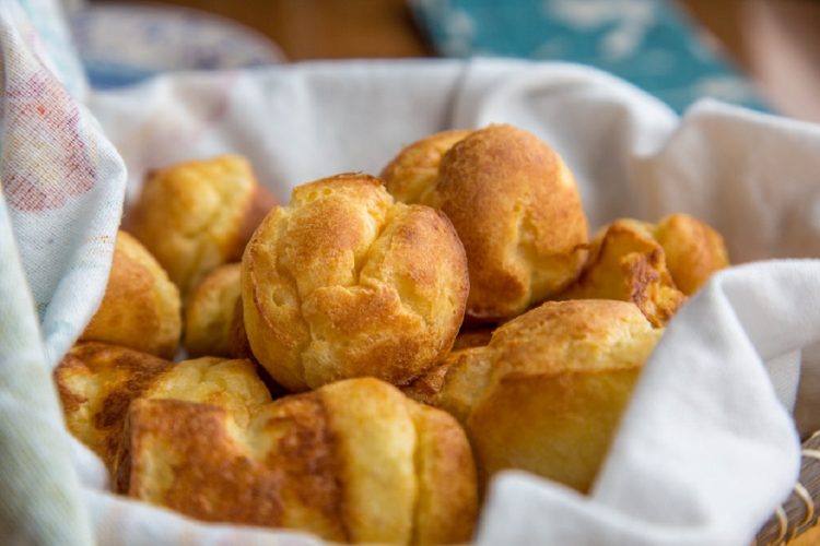 Gougères au maroilles