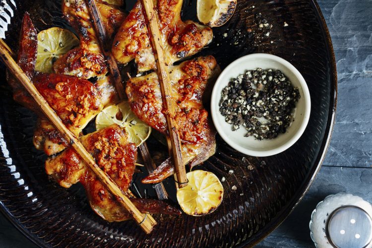 Ailes de poulet teriyaki