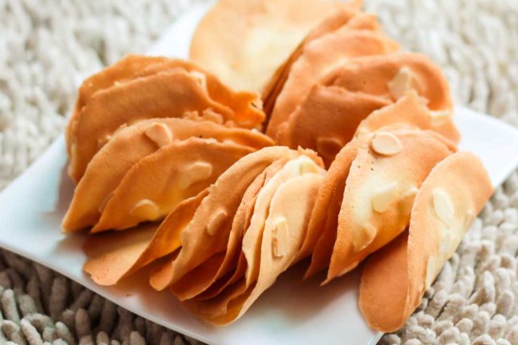 Recette tuiles aux amandes