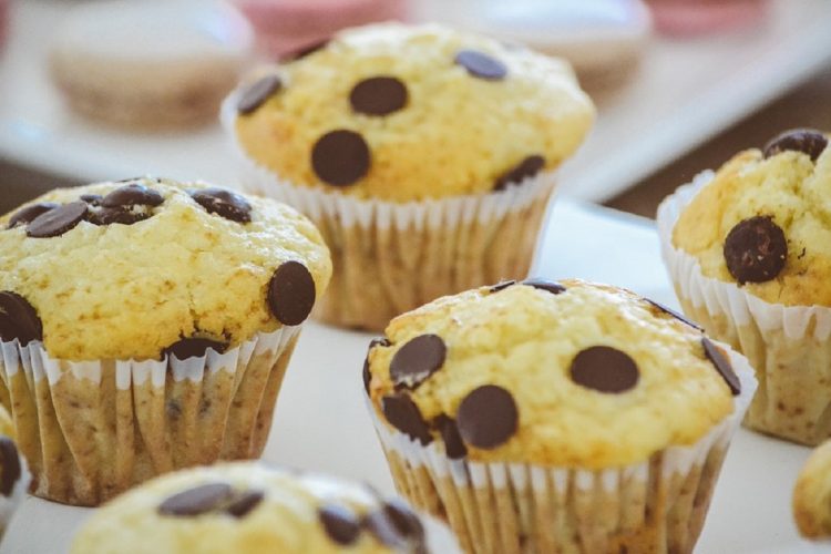 Muffins aux pépites de chocolat