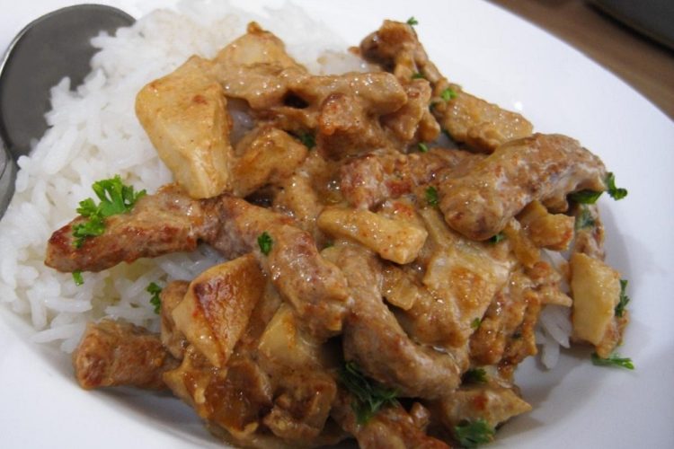 Bœuf Stroganov