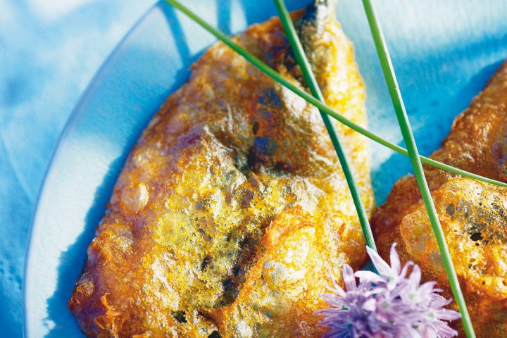 Beignets de sardines “papillon”
