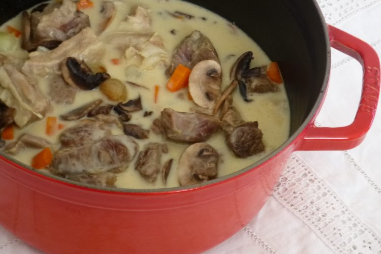 Recette blanquette de veau à l’ancienne