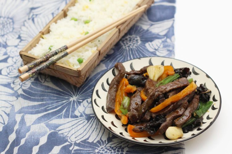 Bœuf sauté thaï aux légumes