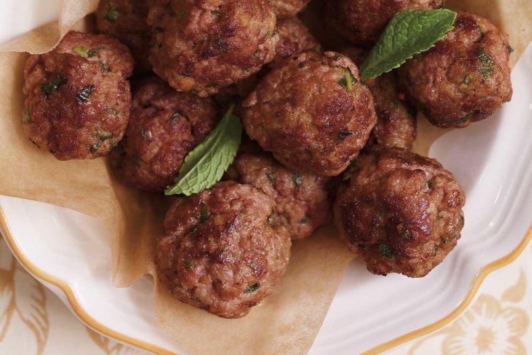 Boulettes de viande grecques à la menthe