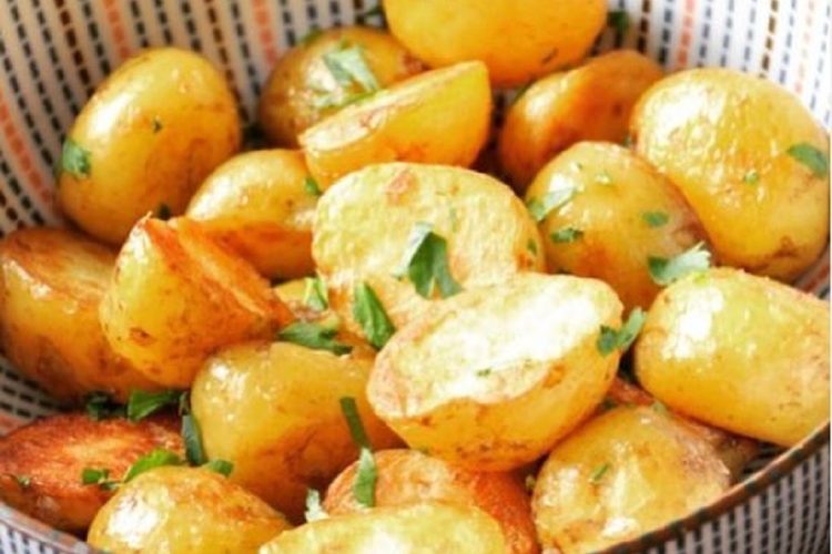 Pommes de terre sautées au persil