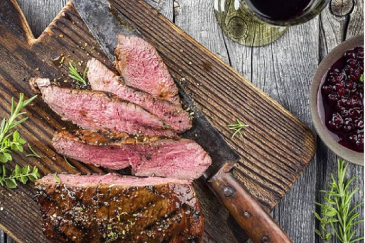 Filet de chevreuil aux champignons