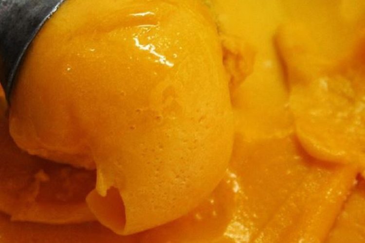 Sorbet à la mangue