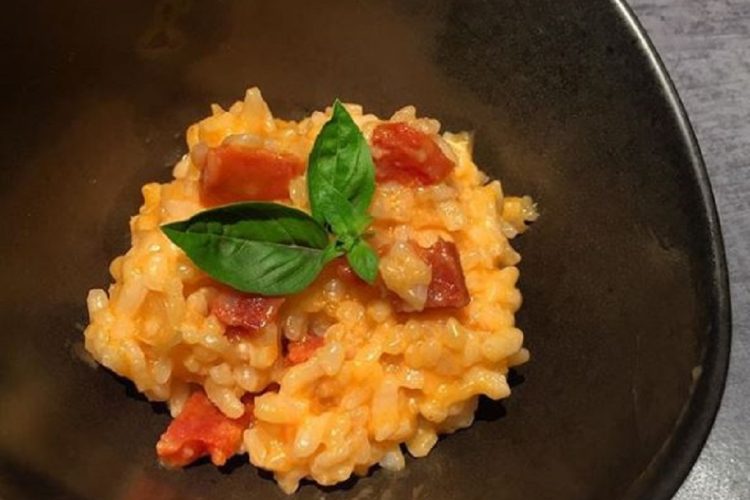 Risotto au chorizo