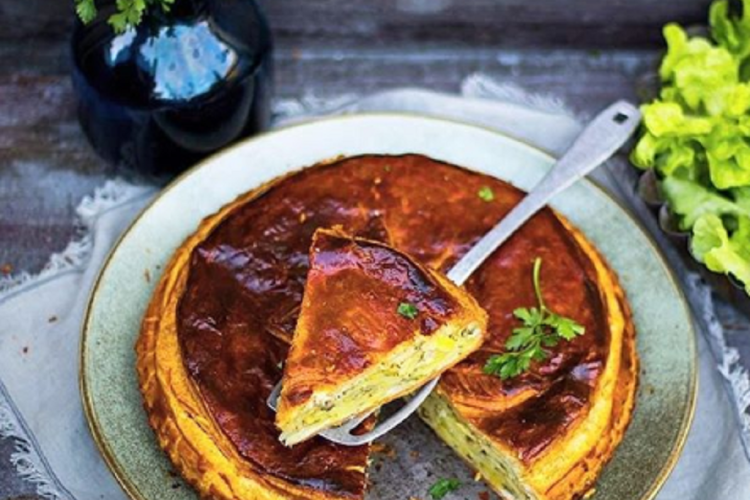 Tourte de poulet au foie gras truffé