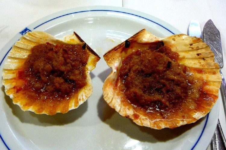 Coquilles Saint Jacques gratinées