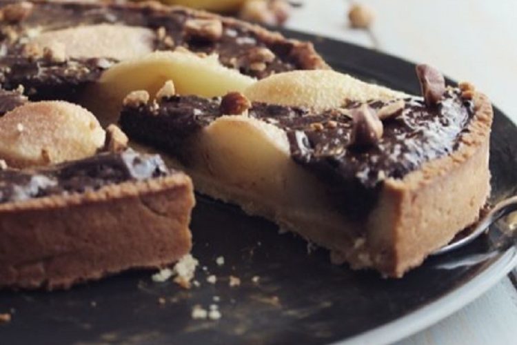 Tarte poires chocolat