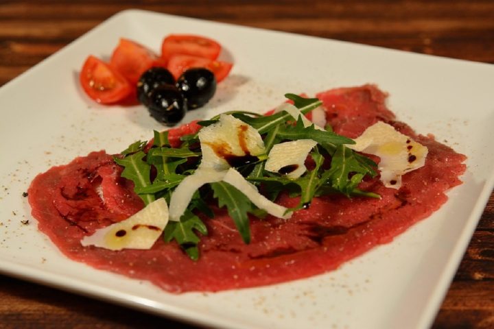 Carpaccio de boeuf à l’asiatique