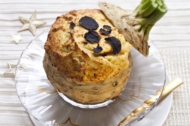 Céleri soufflé à la truffe