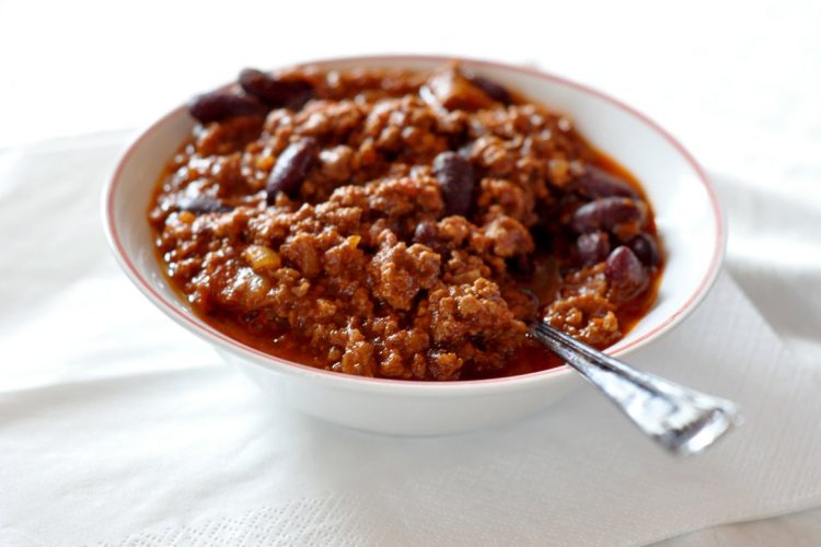 Chili con carne à l’américaine