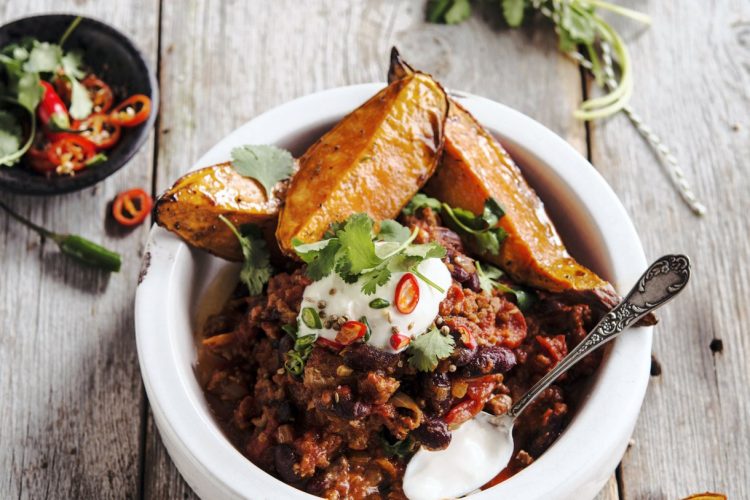 Chili con carne aux patates douces