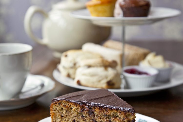 Chocolate and almond cake