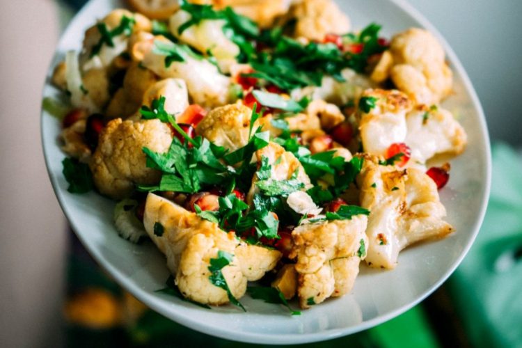 Recette poêlée de chou-fleur aux lardons fumés