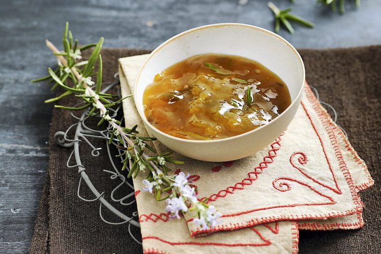 Confiture de Reine-Claude au romarin