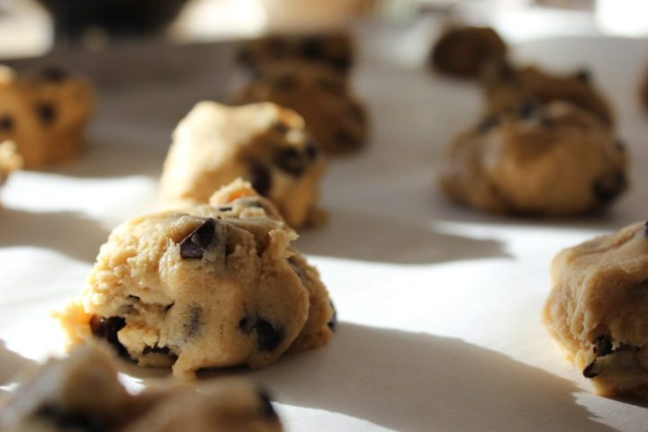 Recette pâte à cookie crue
