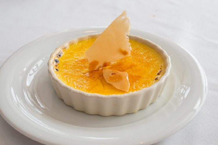 Crème brulée au beaufort