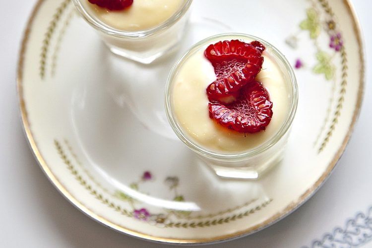 Crème au yuzu