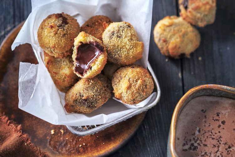 Croquettes au chocolat et piment d’Espelette