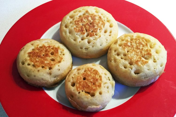 Recette crumpets