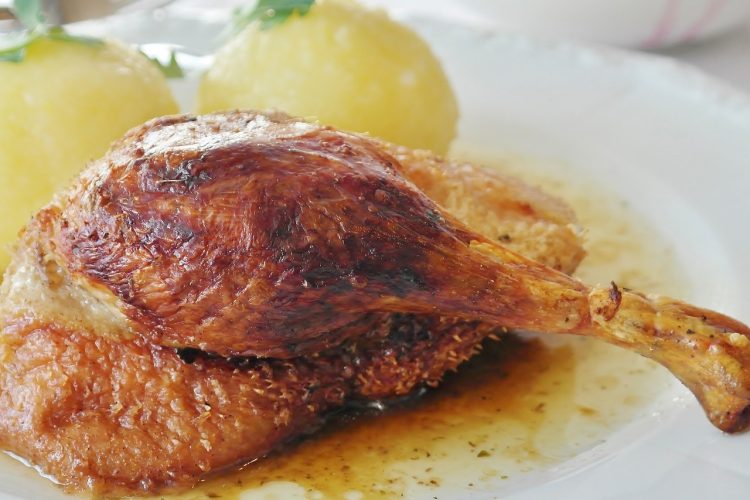 Recette cuisse de canard sauce au poivre vert