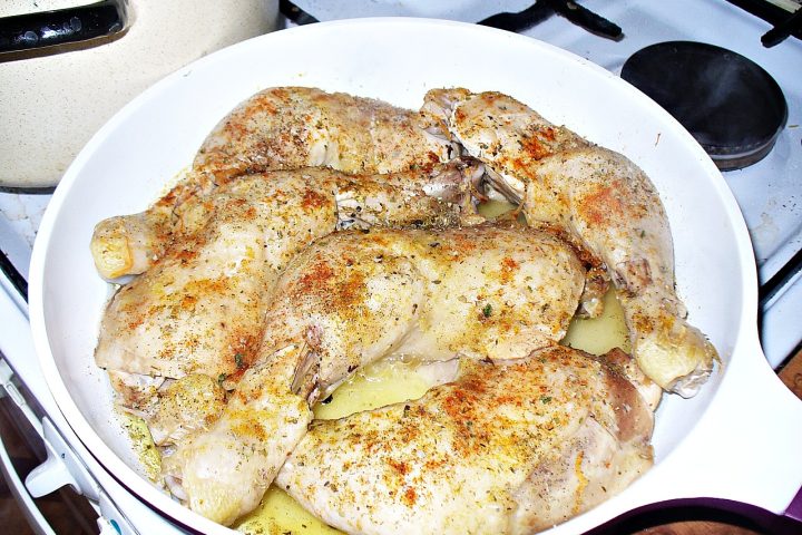 Recette cuisse de poulet au cookeo