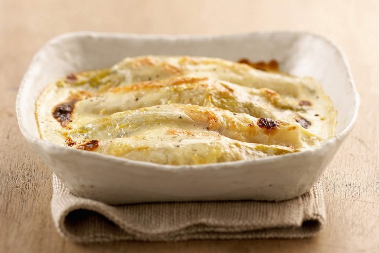 Endives gratinées au salers