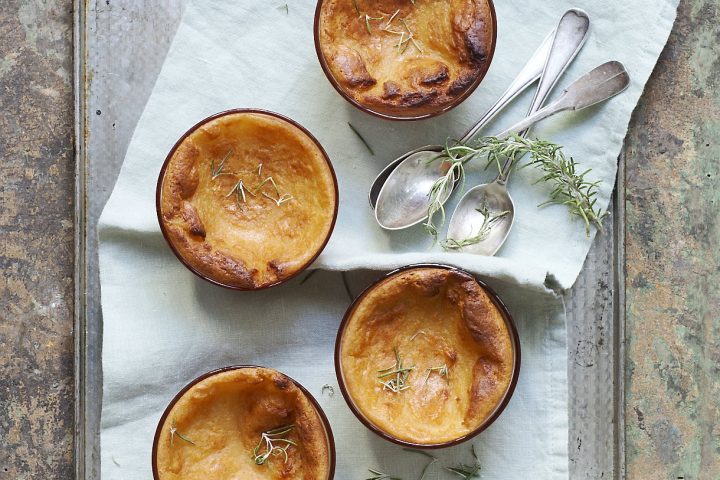 Flans au romarin