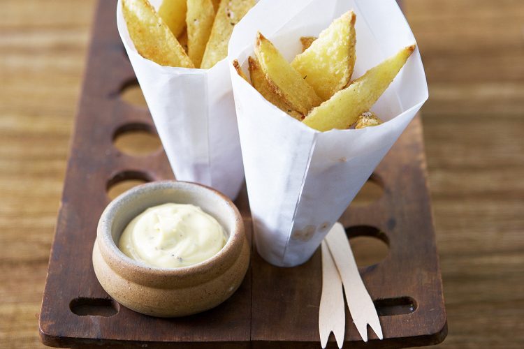 Frites ch’tis et mayonnaise