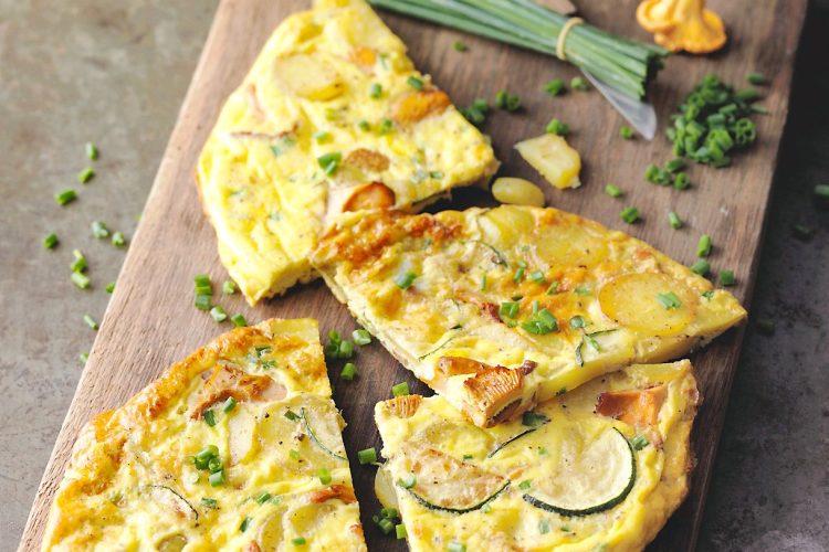 Frittata à la courgette