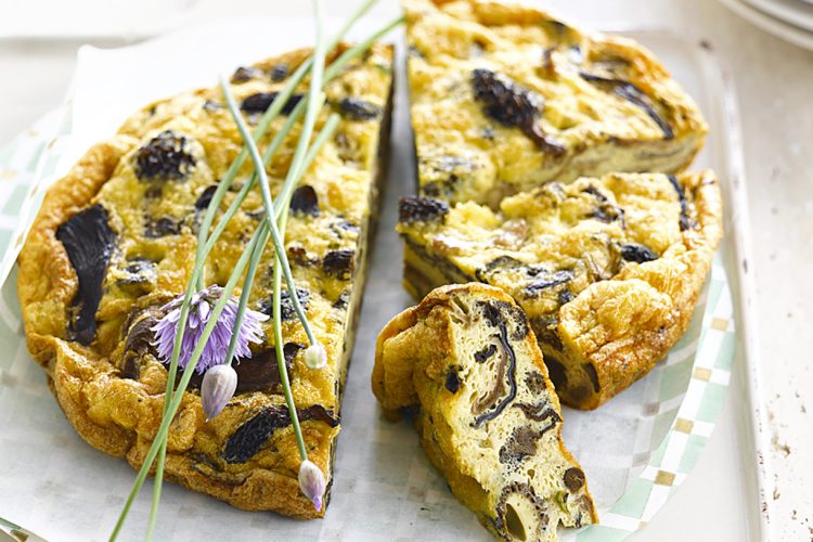 Frittata aux morilles