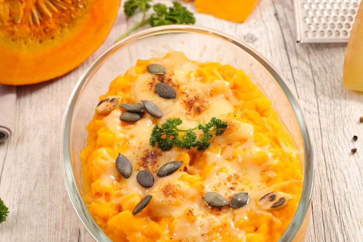 Gratin de courge butternut