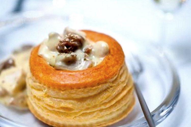 Ma recette du jour : bouchées royales à la crème de morilles