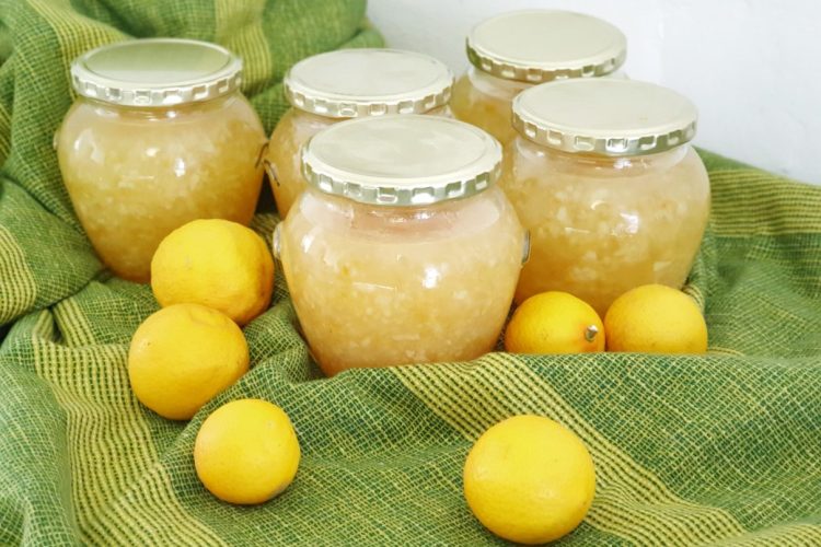 Recette confiture de citron de Menton