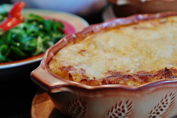 Lasagnes aux courgettes et chèvre frais