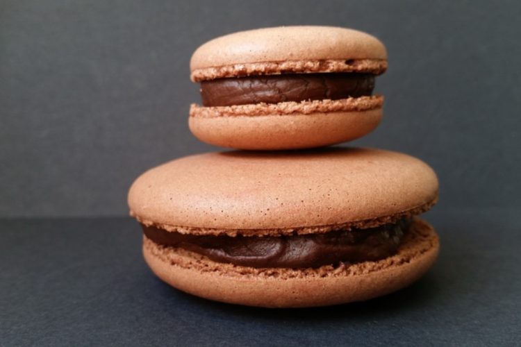 Macarons au chocolat