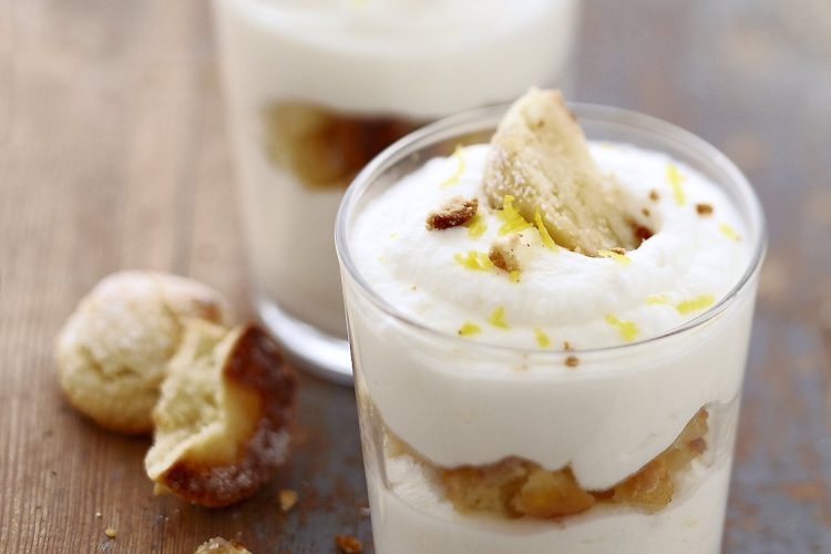 Mousse de citron aux amaretti