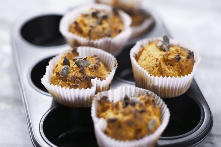 Muffin à la courge giraumon et à l’orange