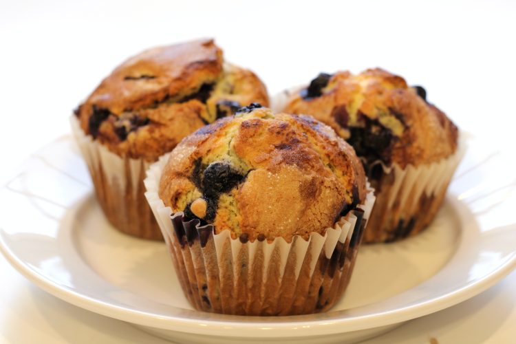 Recette muffin aux myrtilles