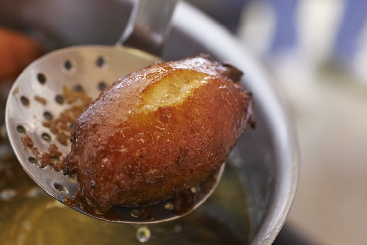 Petits beignets au fromage blanc