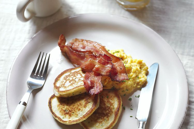 Petits blinis de pommes de terre