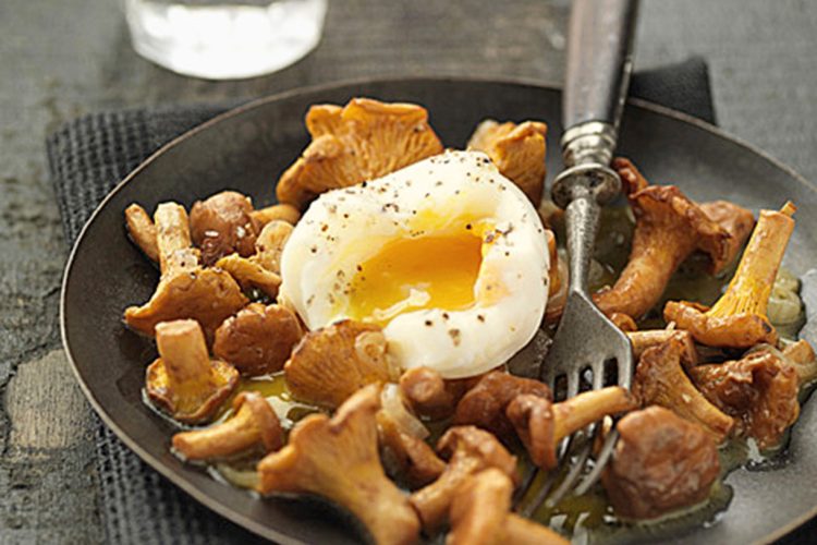 Poêlée de girolles